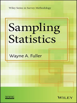 cover image of Sampling Statistics